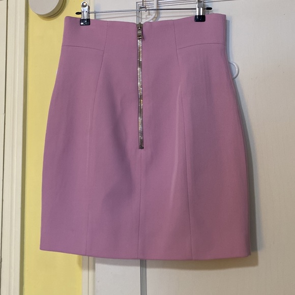 Balmain pink button embellished skirt - Picture 4 of 9